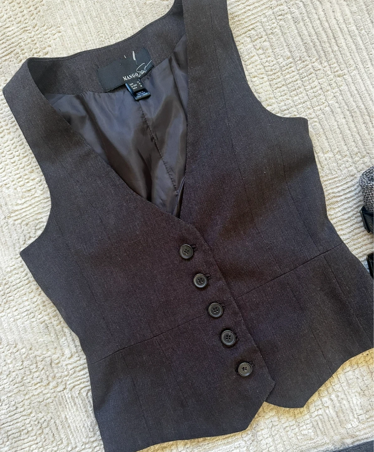 Mango Tailored Vest