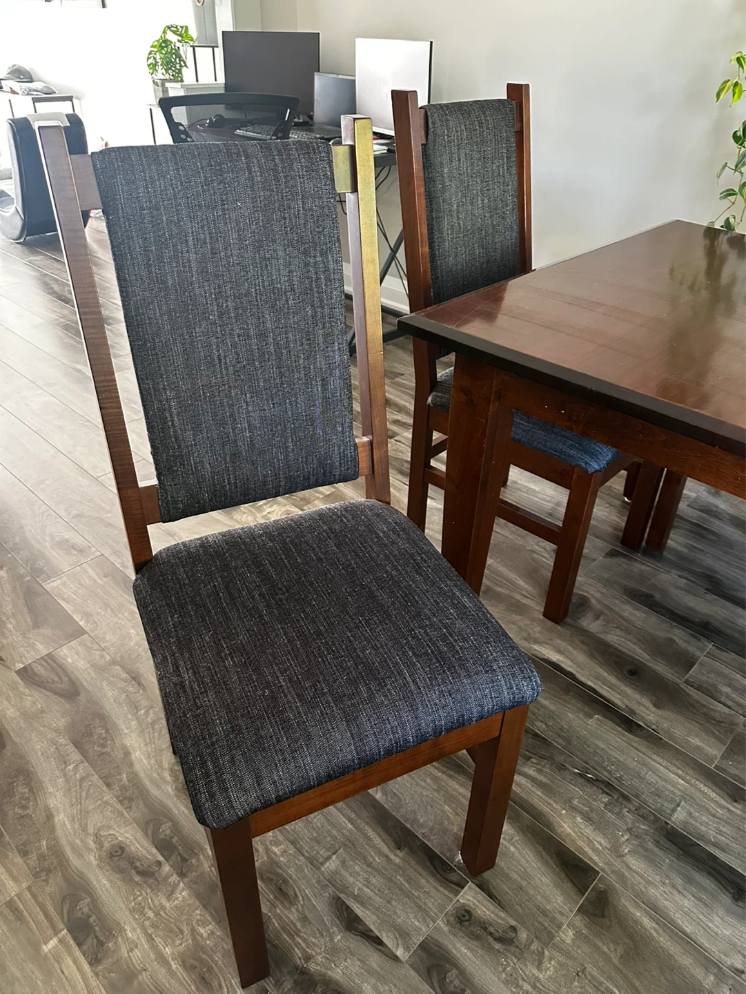 Wooden Dining Table with 6 Chairs - photo 3