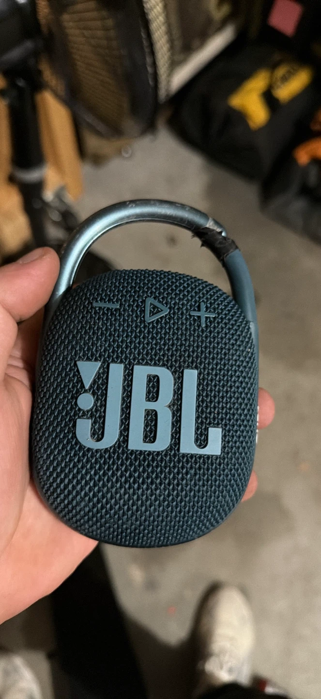 JBL CLIP 4 Portable Waterproof Bluetooth Speaker - Blue