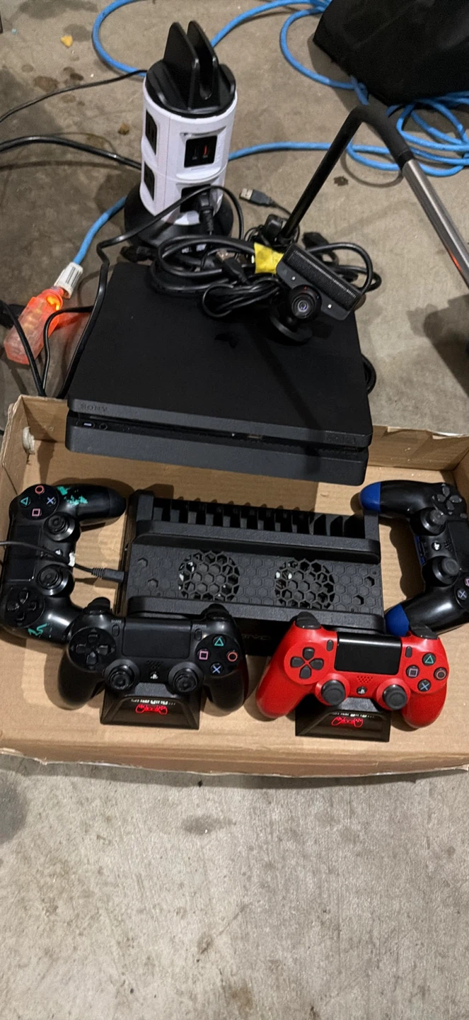 Sony PlayStation 4 Slim Console with Accessories