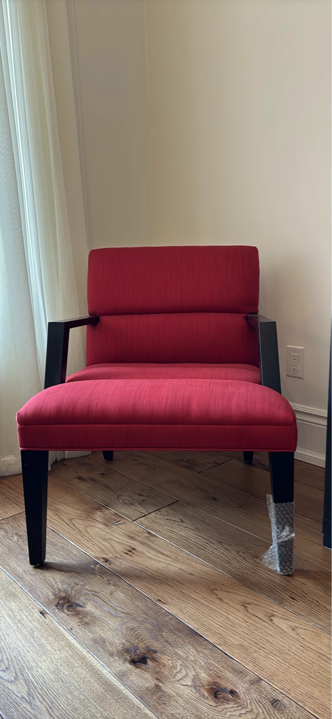 NEW Red Armchair
