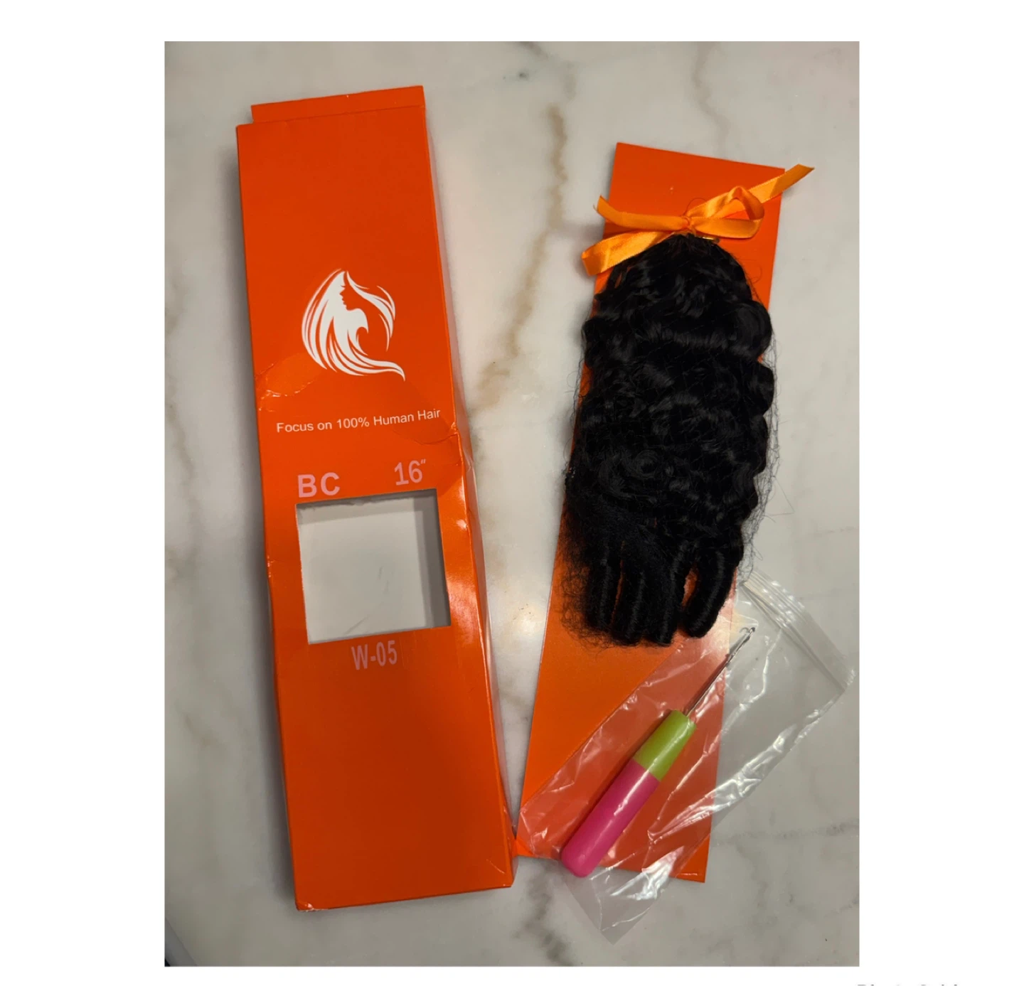 Brand new Human Crochet Hair for Black Women,16Inch - photo 2