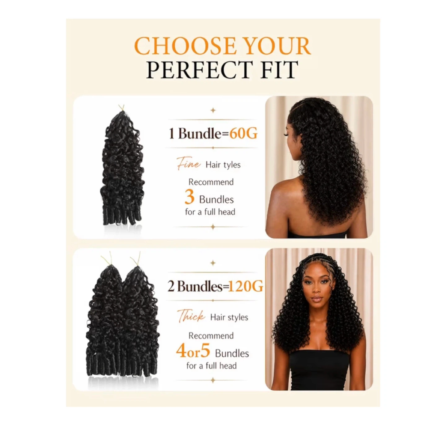 Brand new Human Crochet Hair for Black Women,16Inch - photo 3