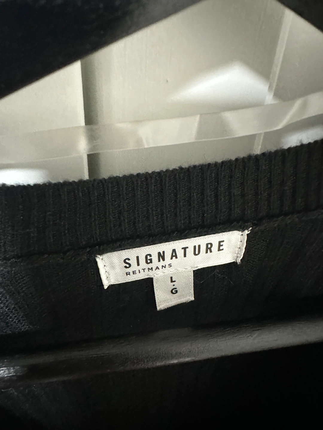 SIGNATURE Black Sweater Dress - photo 2