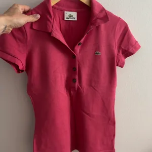 Lacoste Pink Polo Shirt Xs New