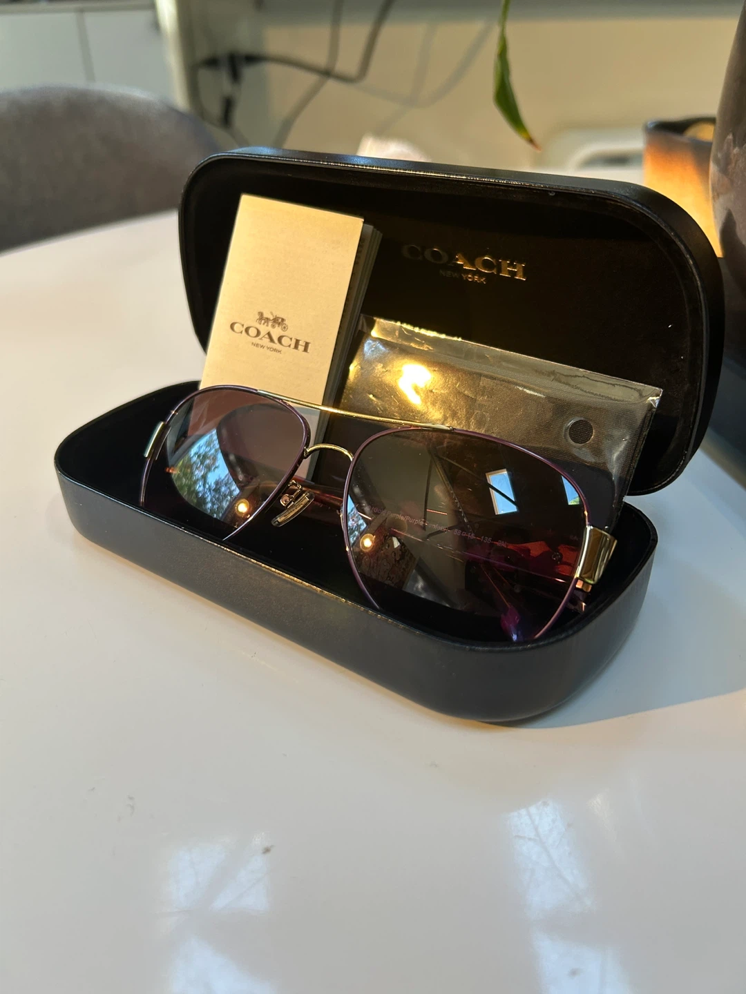 COACH Sunglasses with Case