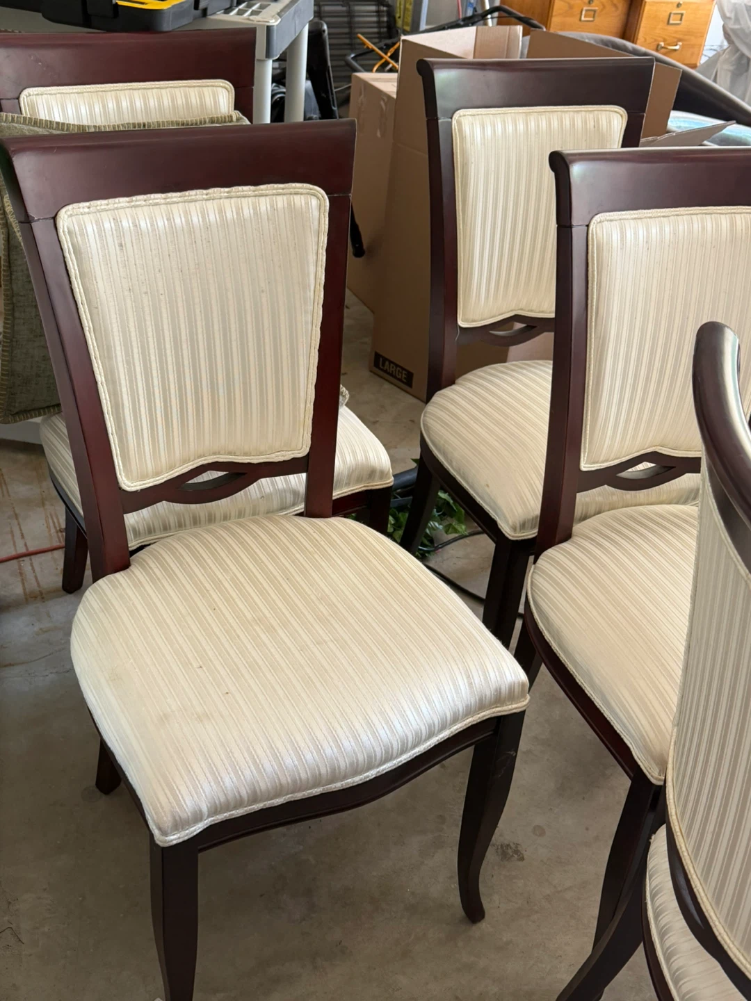 Dining Set with Table, Chairs, and China Cabinet - photo 5