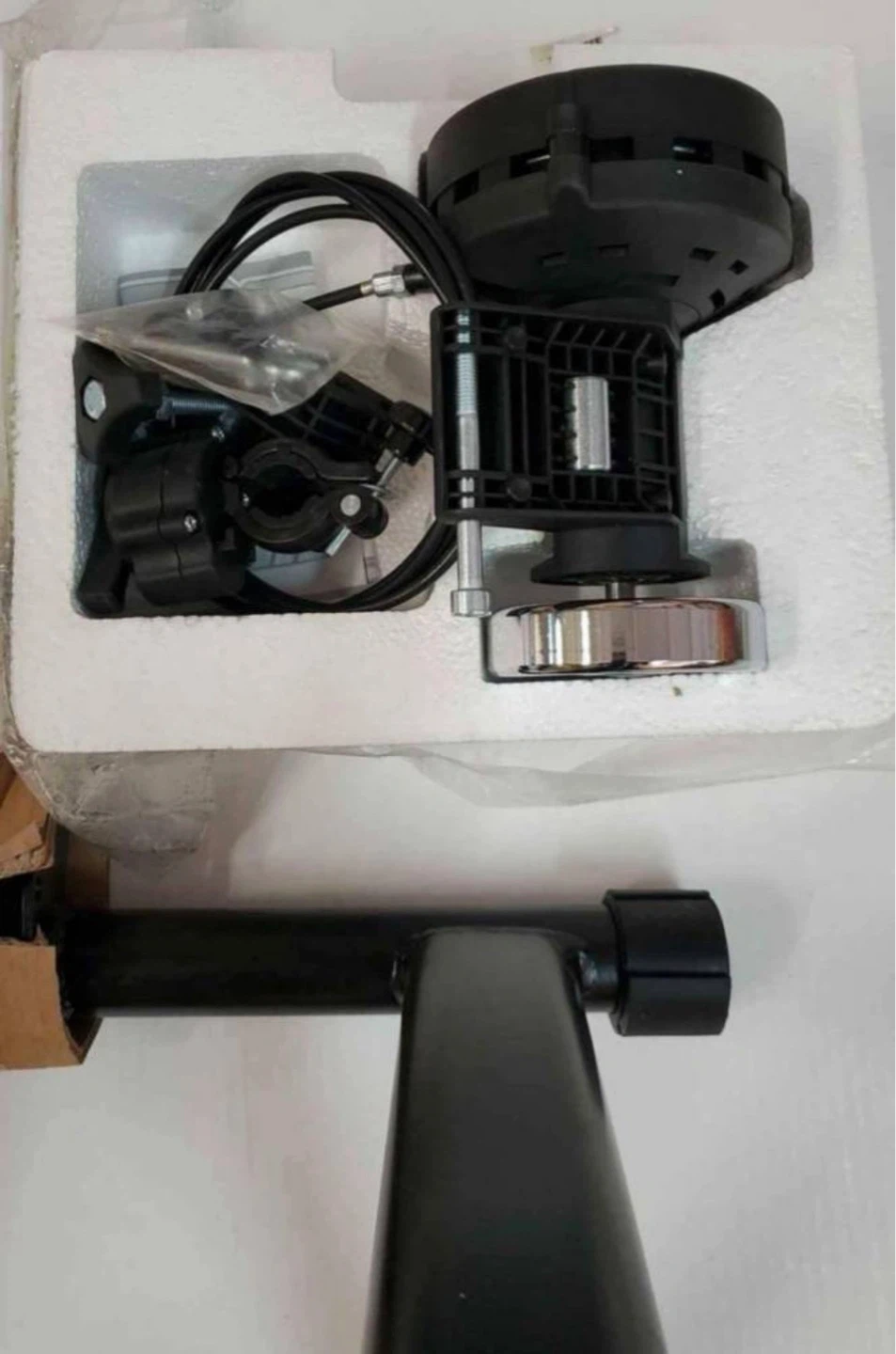 Black Indoor Bicycle Trainer Stand - photo 3