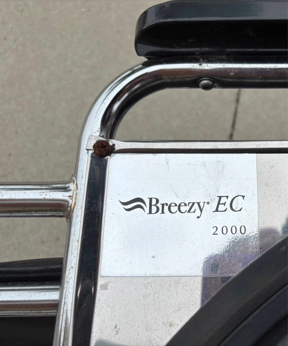 Foldable transport chair with wheels (by Breezy EC 2000) - photo 4