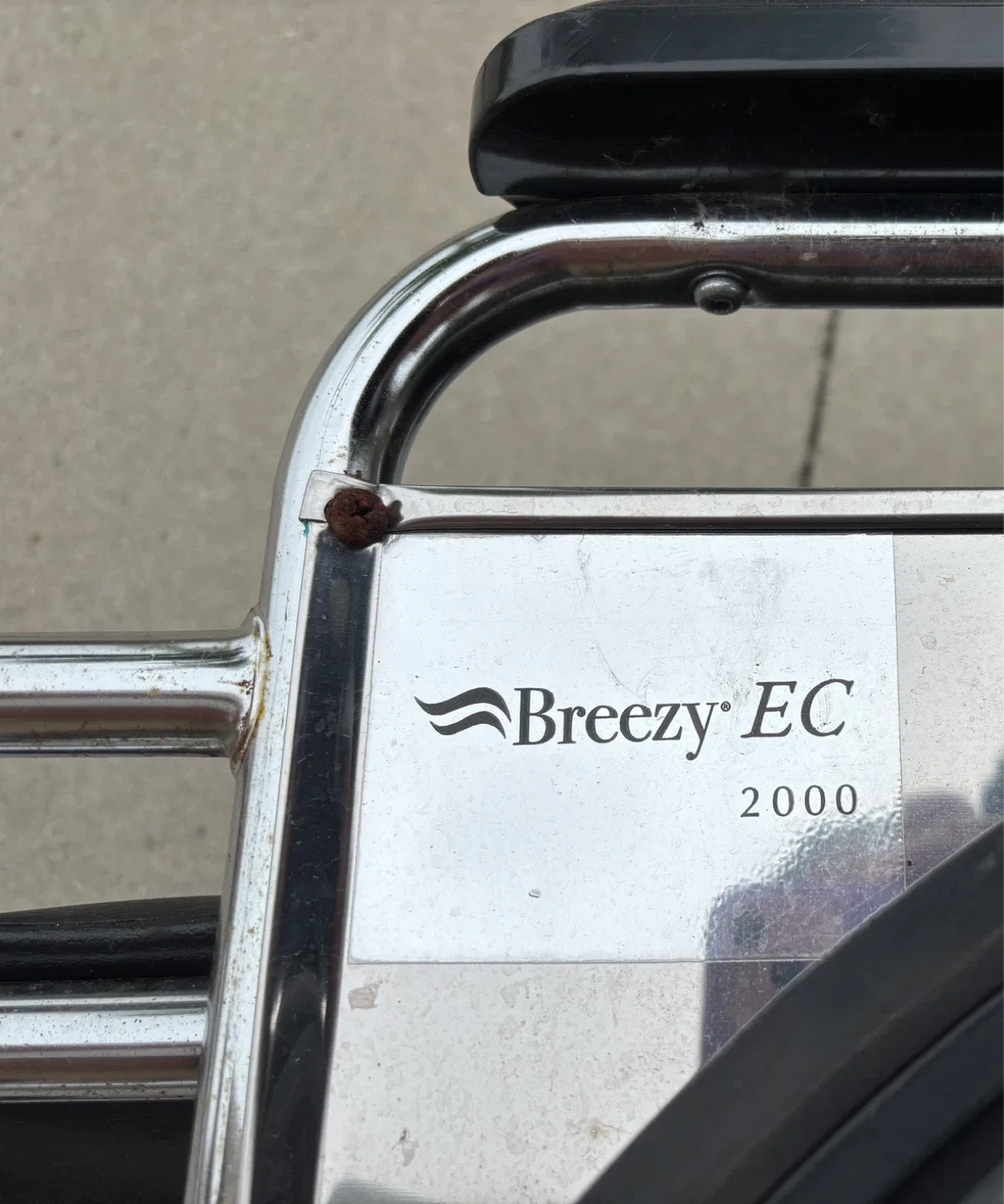 Foldable transport chair with wheels (by Breezy EC 2000) - photo 4