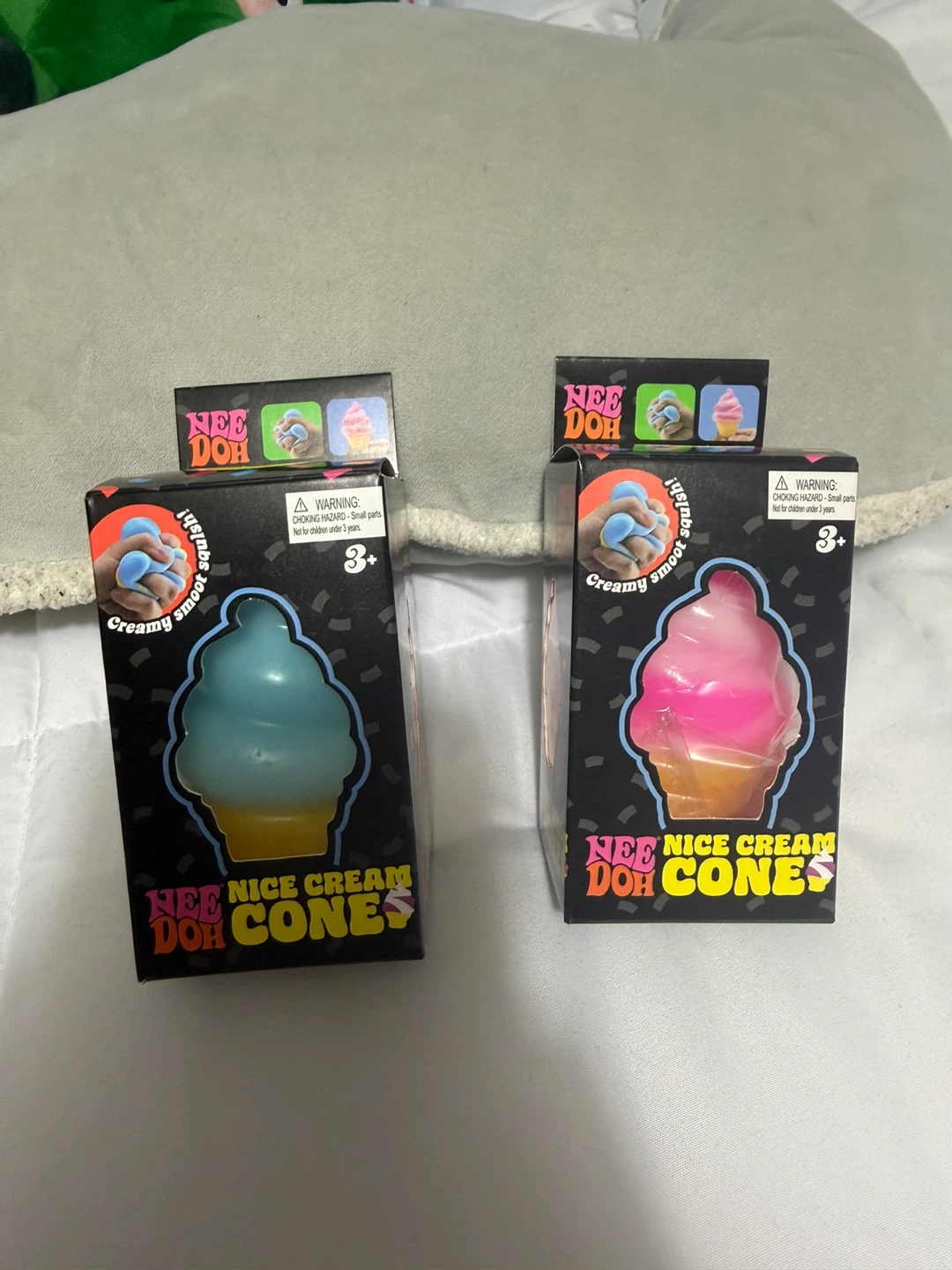 Nee Doh Nice Cream Cones Squishy Toy