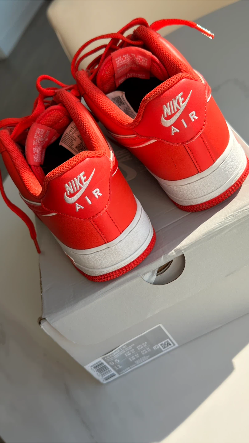Nike Air Force 1 Low Red Size 9.5 - photo 4