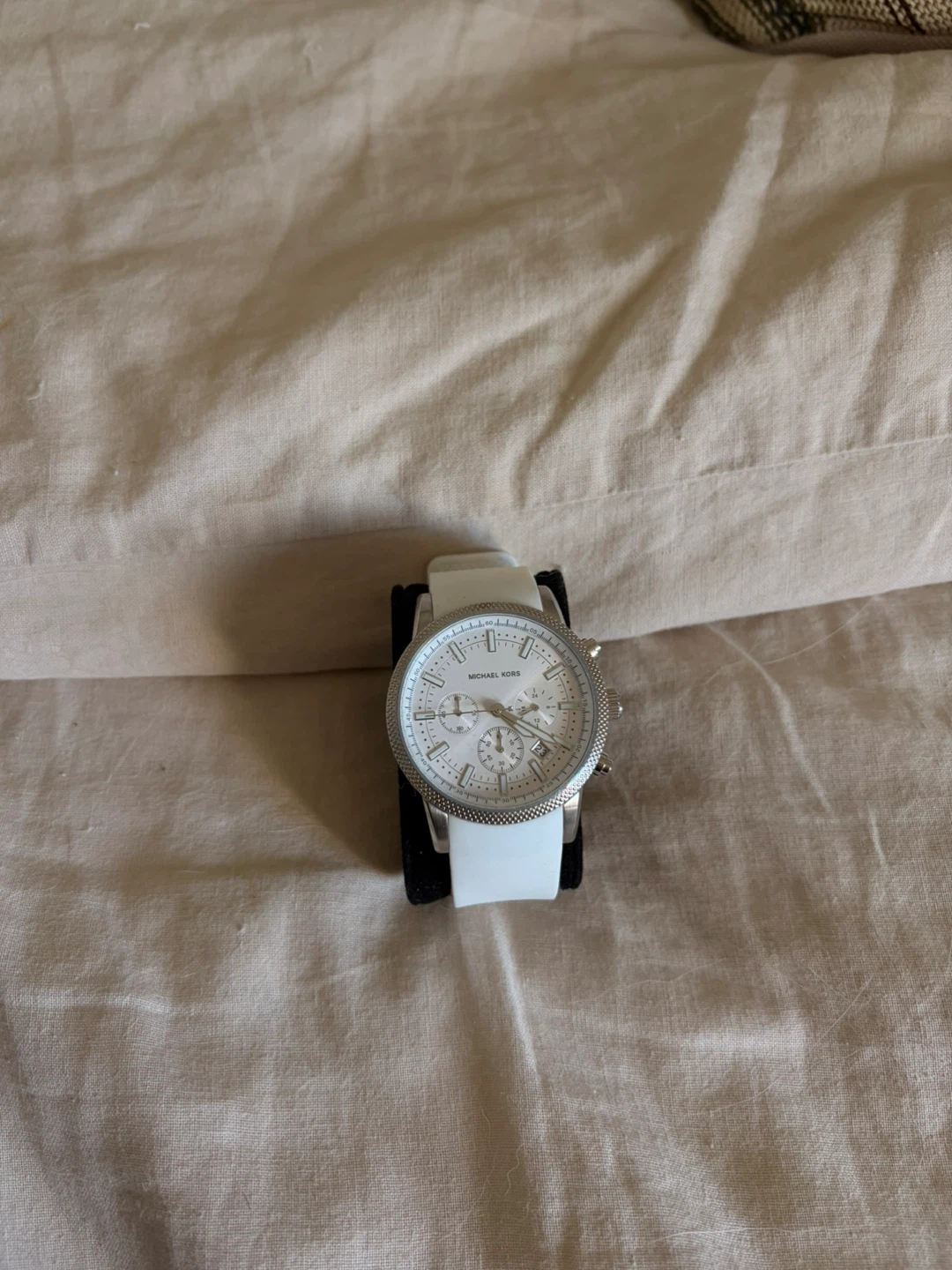 Michael Kors White Silicone Watch