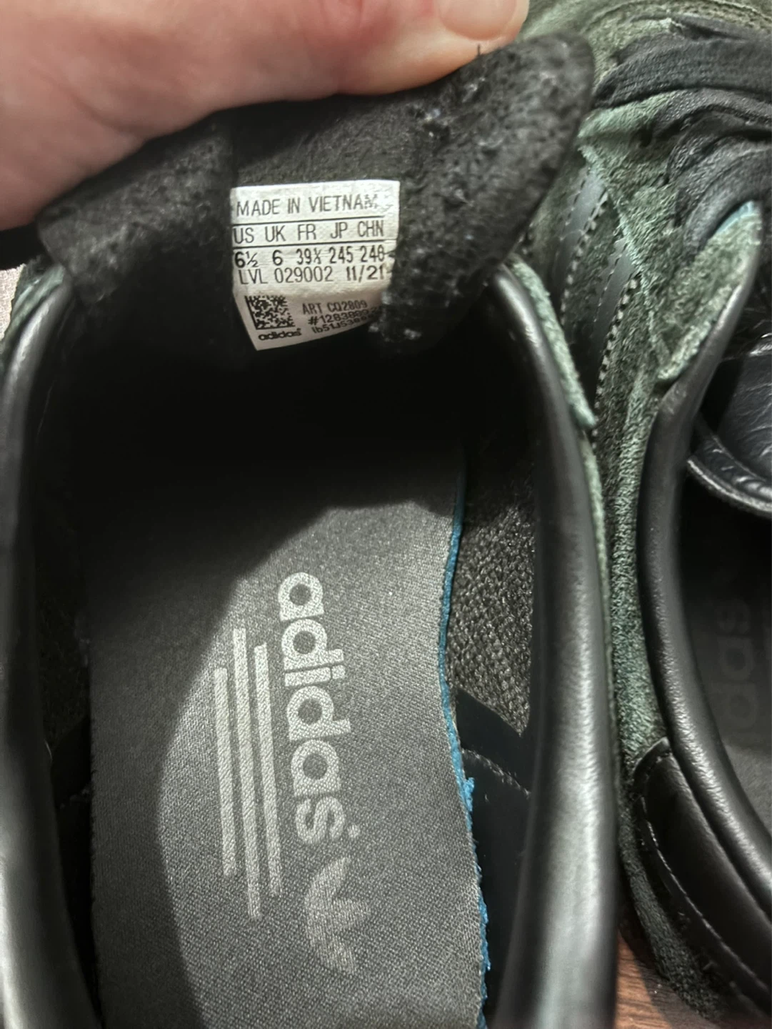 Adidas Gazelle Sneakers - All Black - photo 3