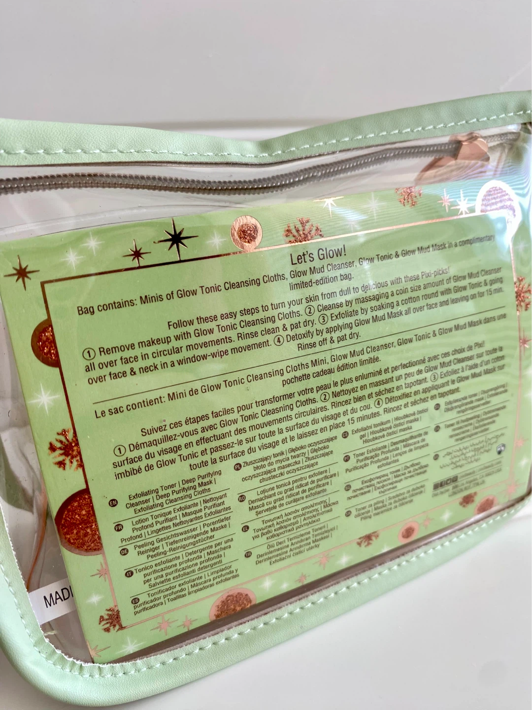 New! Pixi Beauty Mud Mask, Mud Cleanser, Toner Travel Set - photo 3
