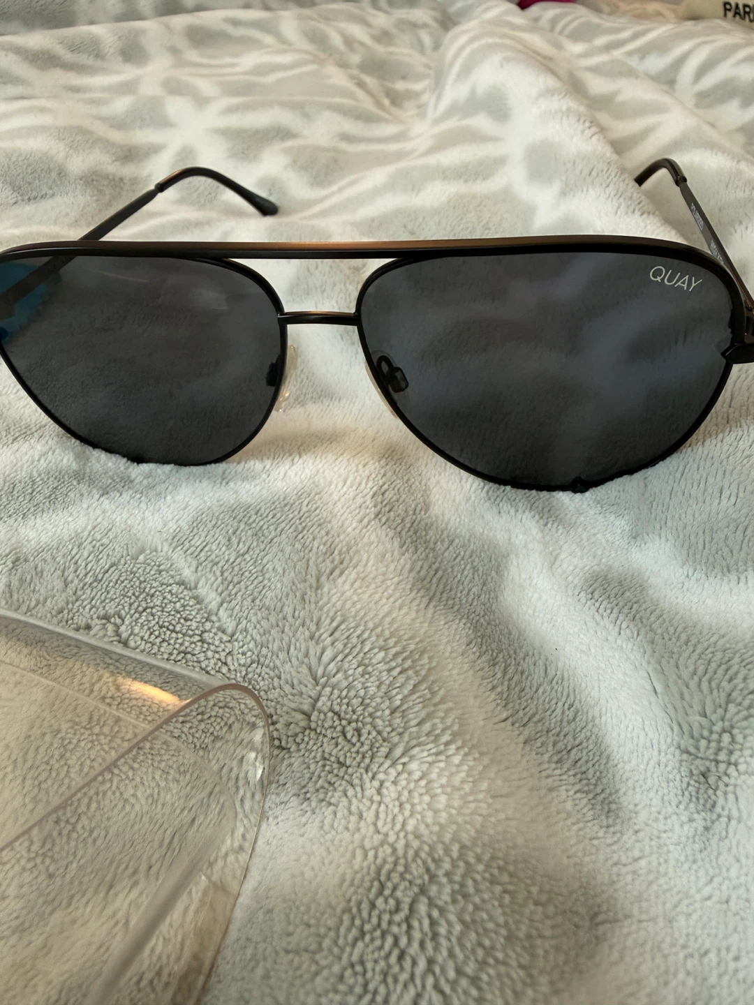 QUAY High Key 126 Polarized Aviator Sunglasses - photo 2