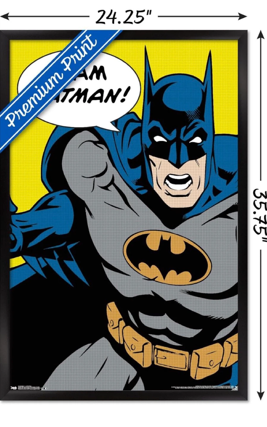 Framed Batman Poster - photo 2