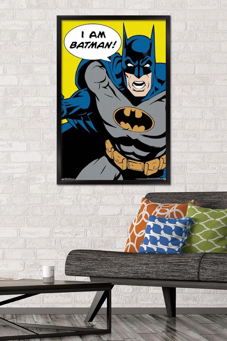 Framed Batman Poster - photo 3