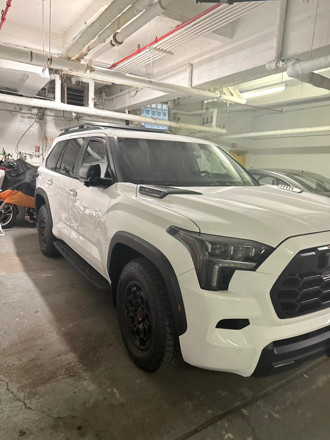 White Toyota Sequoia TRD Pro SUV - photo 2