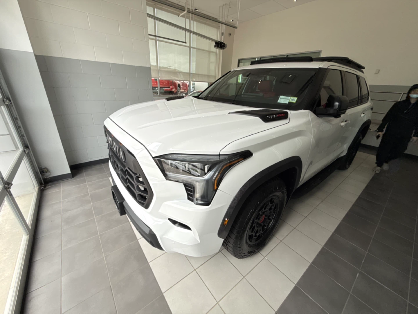 White Toyota Sequoia TRD Pro SUV - photo 4