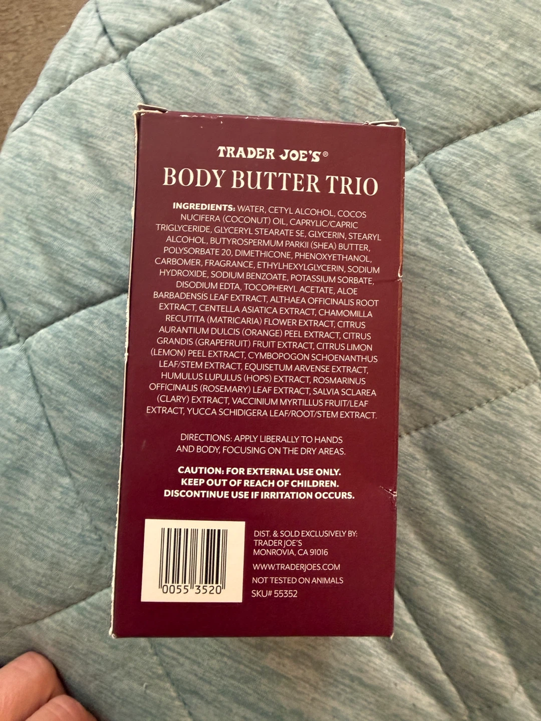 Trader Joe's Body Butter Trio - photo 2