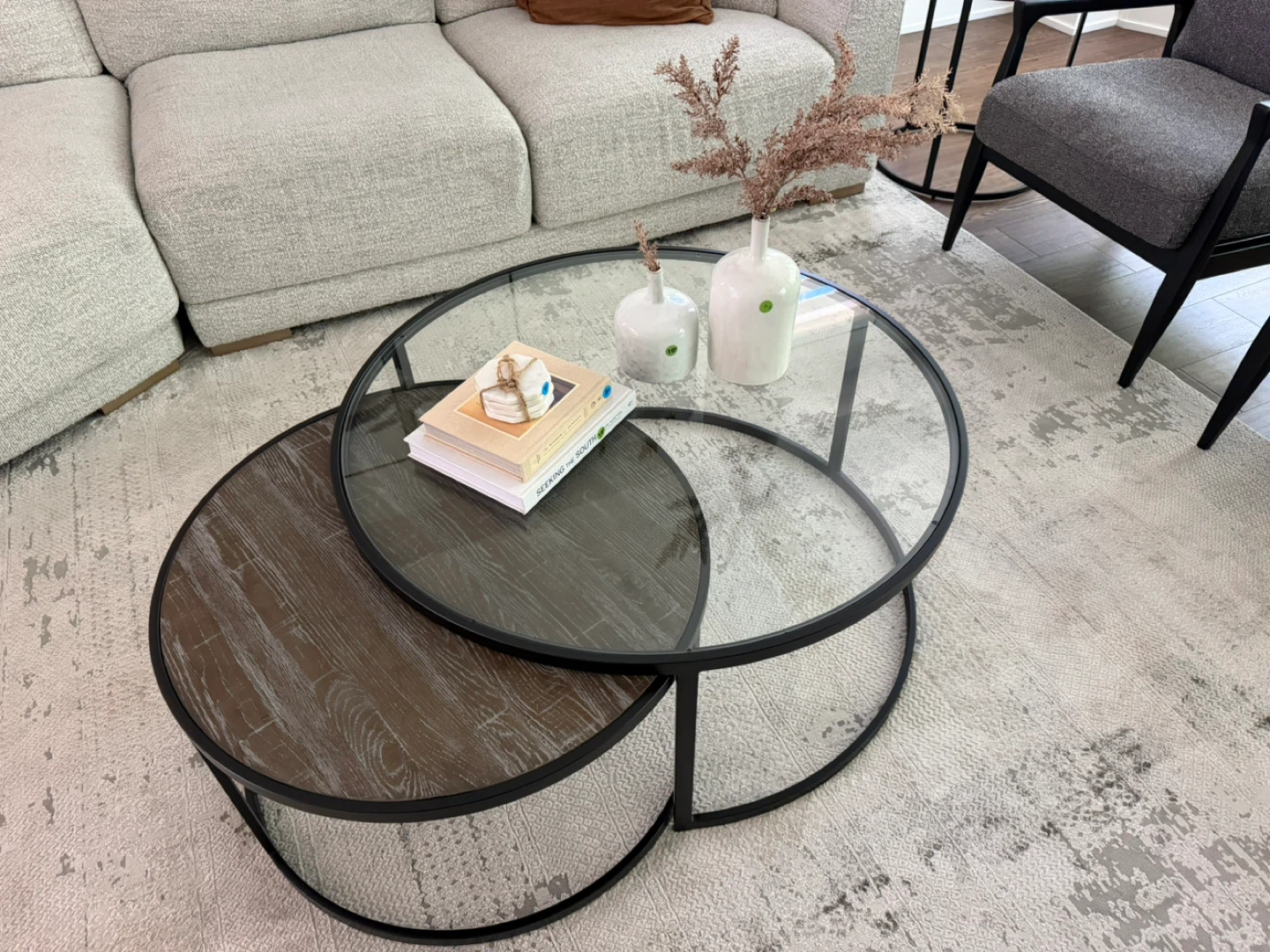 Urban barn Nesting Round Coffee Tables - photo 3