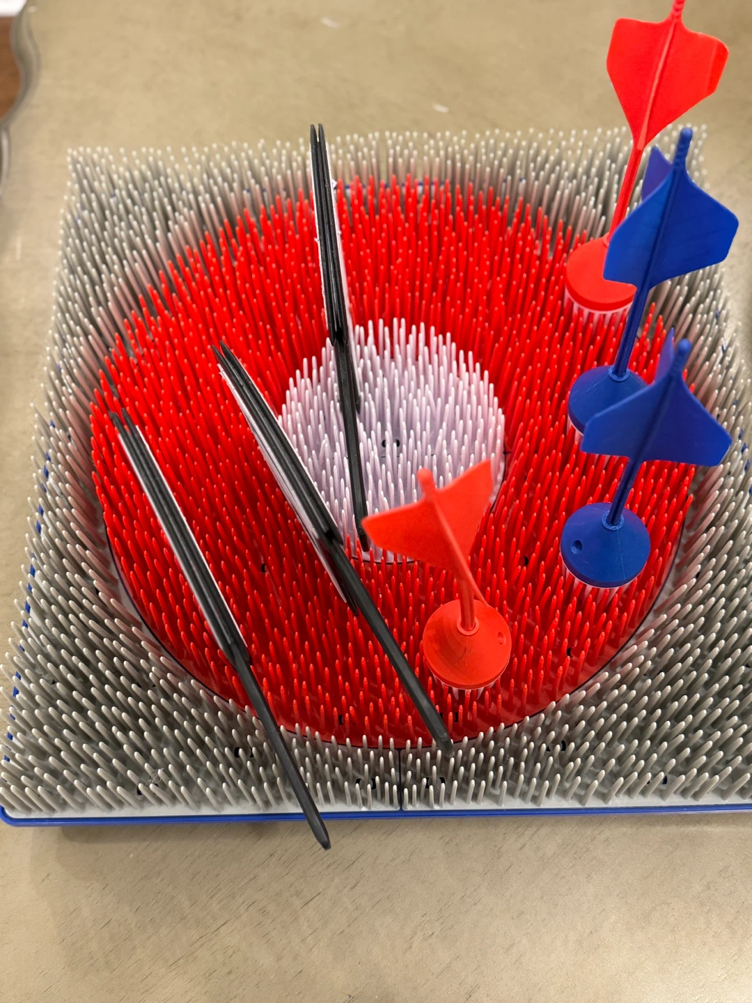 Toy Dartboard with Suction Darts and Axe - photo 3