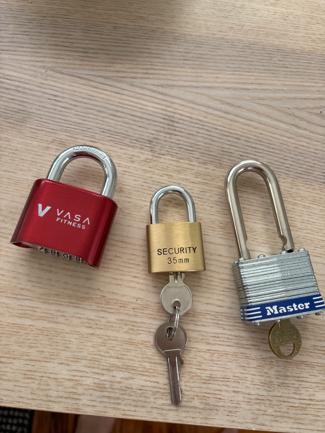 Lock with key