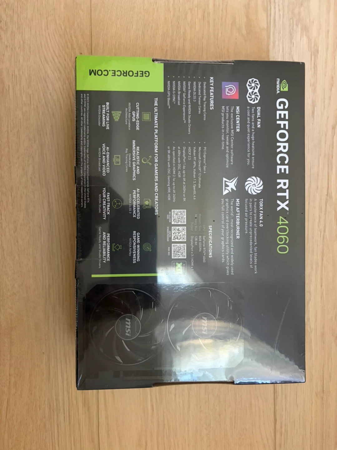 MSI RTX 4060 Ventus 2X Black OC Edition - photo 3