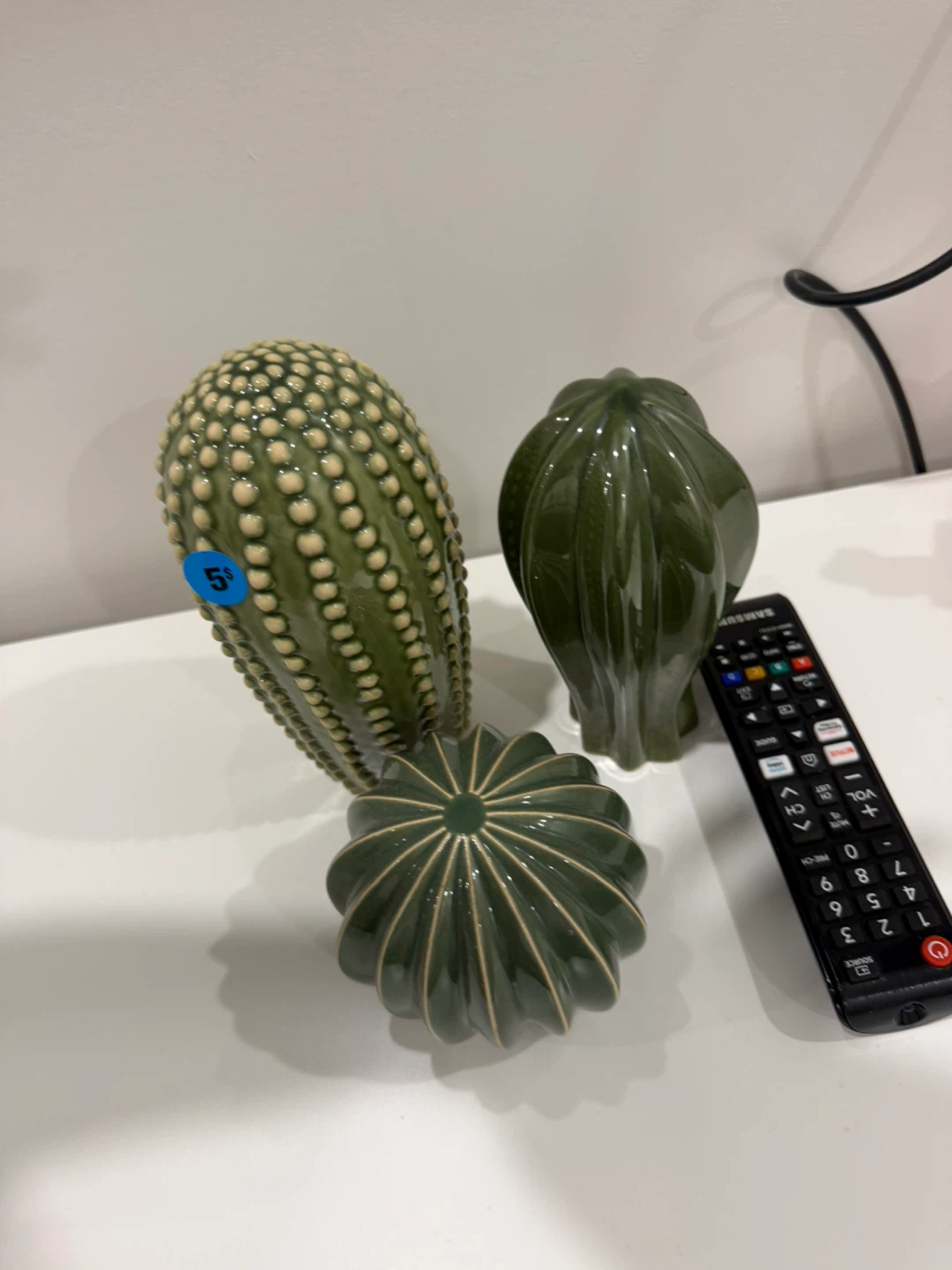 IKEA SJÄLSLIGT Cactus Decoration Set of 3 Green - photo 2