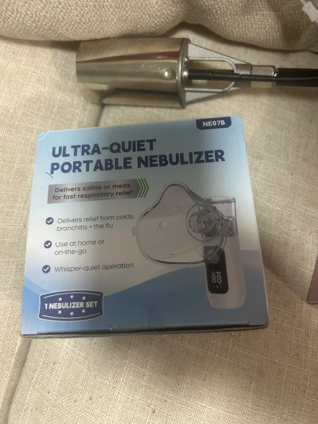Ultra-Quiet Portable Nebulizer