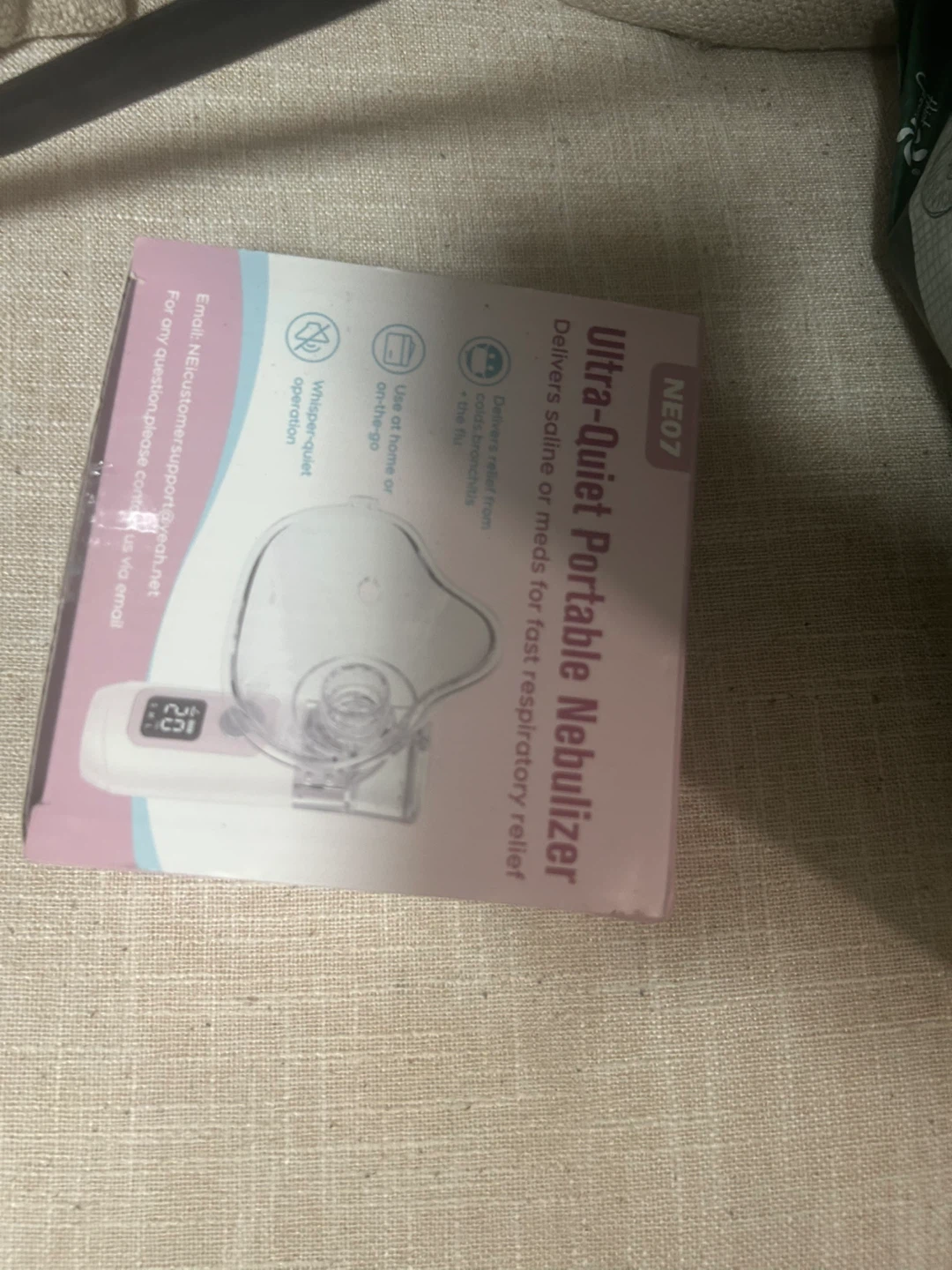 Ultra-Quiet Portable Nebulizer NE07