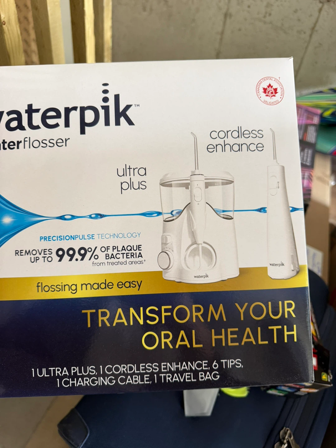 Waterpik Ultra Plus Cordless Enhance Water Flosser