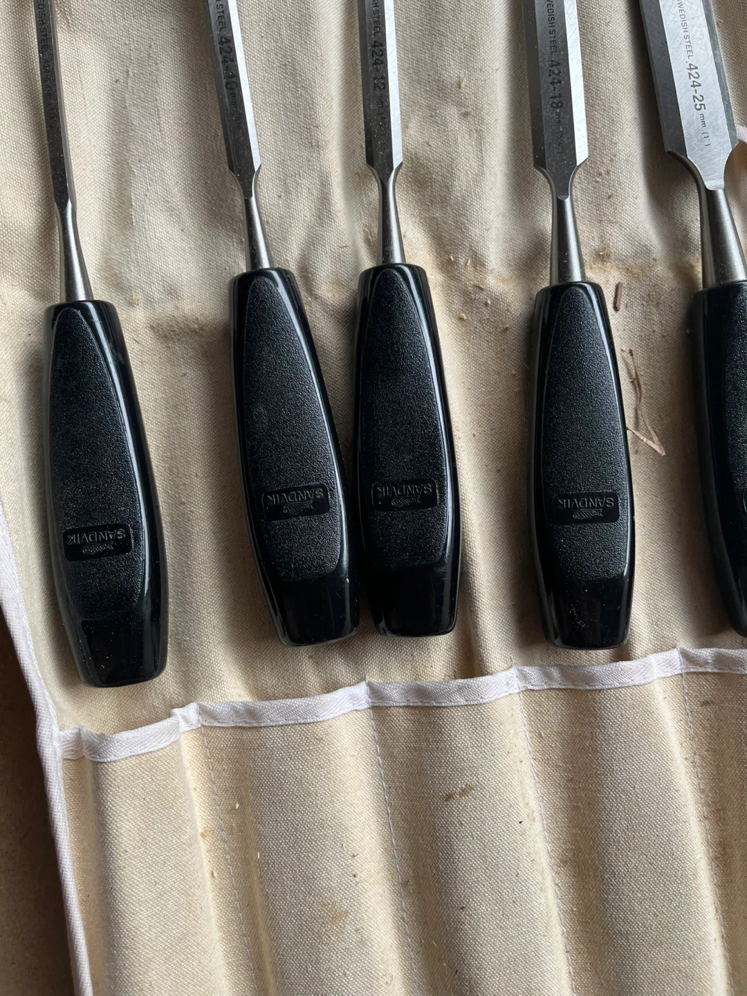 SANDVIK Wood Chisels Set - photo 2