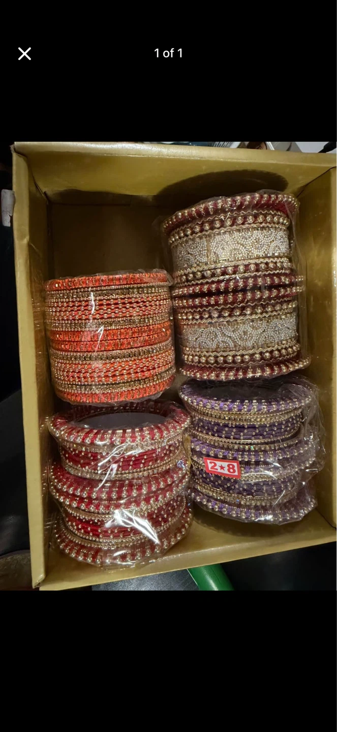Set of 4 Indian Bangles