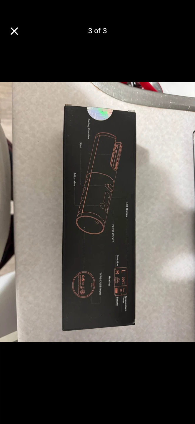 Cordless Automatic Hair Curler - photo 2