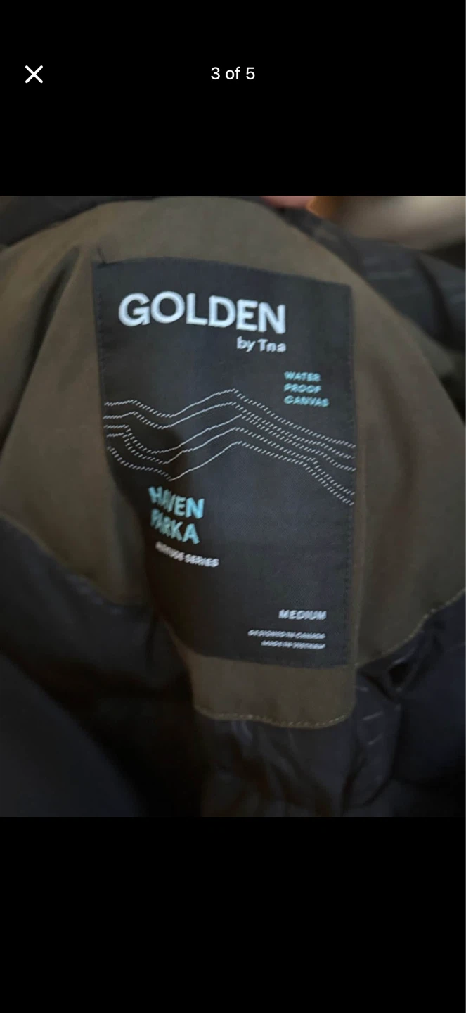 GOLDEN by Tna Haven Parka - Water Proof Canvas - photo 2
