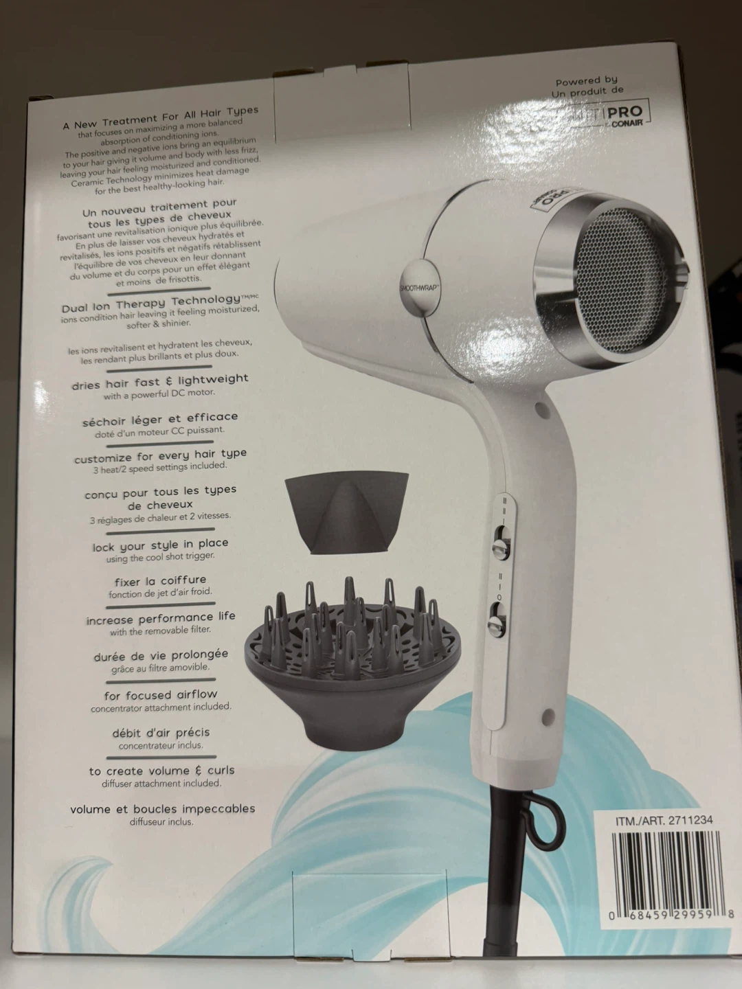 Conair InfinitiPro SmoothWrap Hair Dryer - photo 2