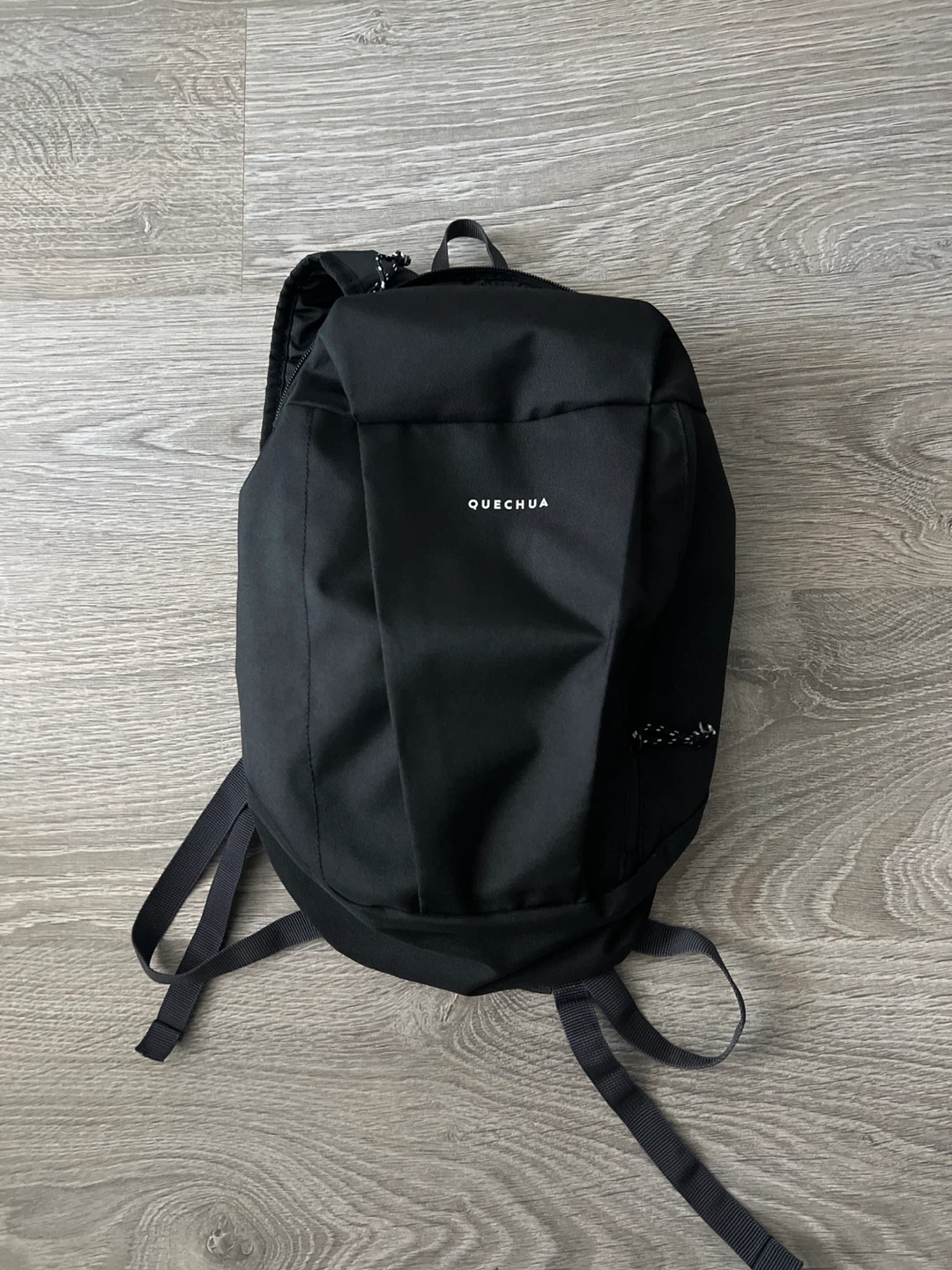 Quechua Black Backpack