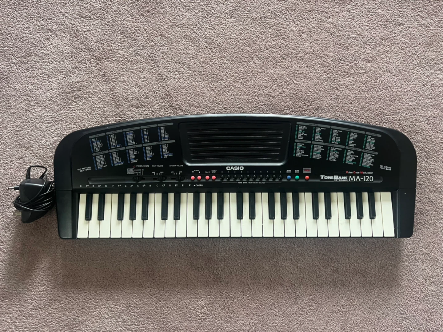 Casio ToneBank MA-120 Keyboard
