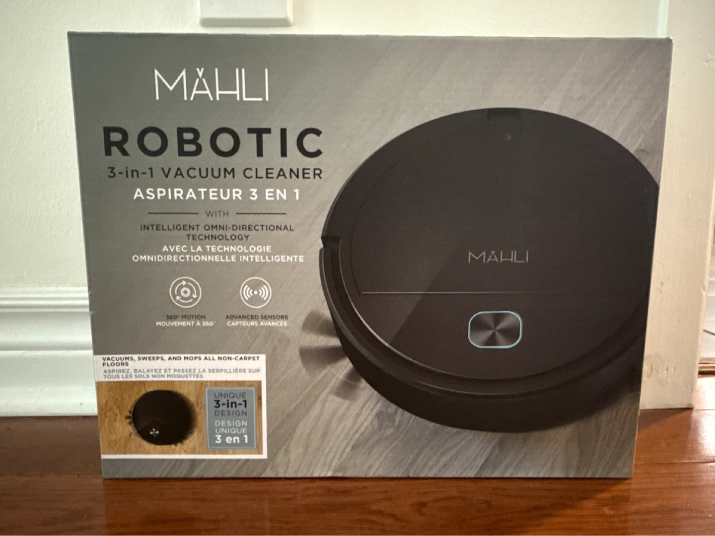 Mähli Robotic 3-in-1 Vacuum Cleaner
