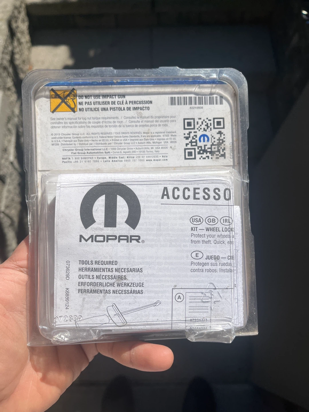 Mopar Wheel Lock Kit - photo 2