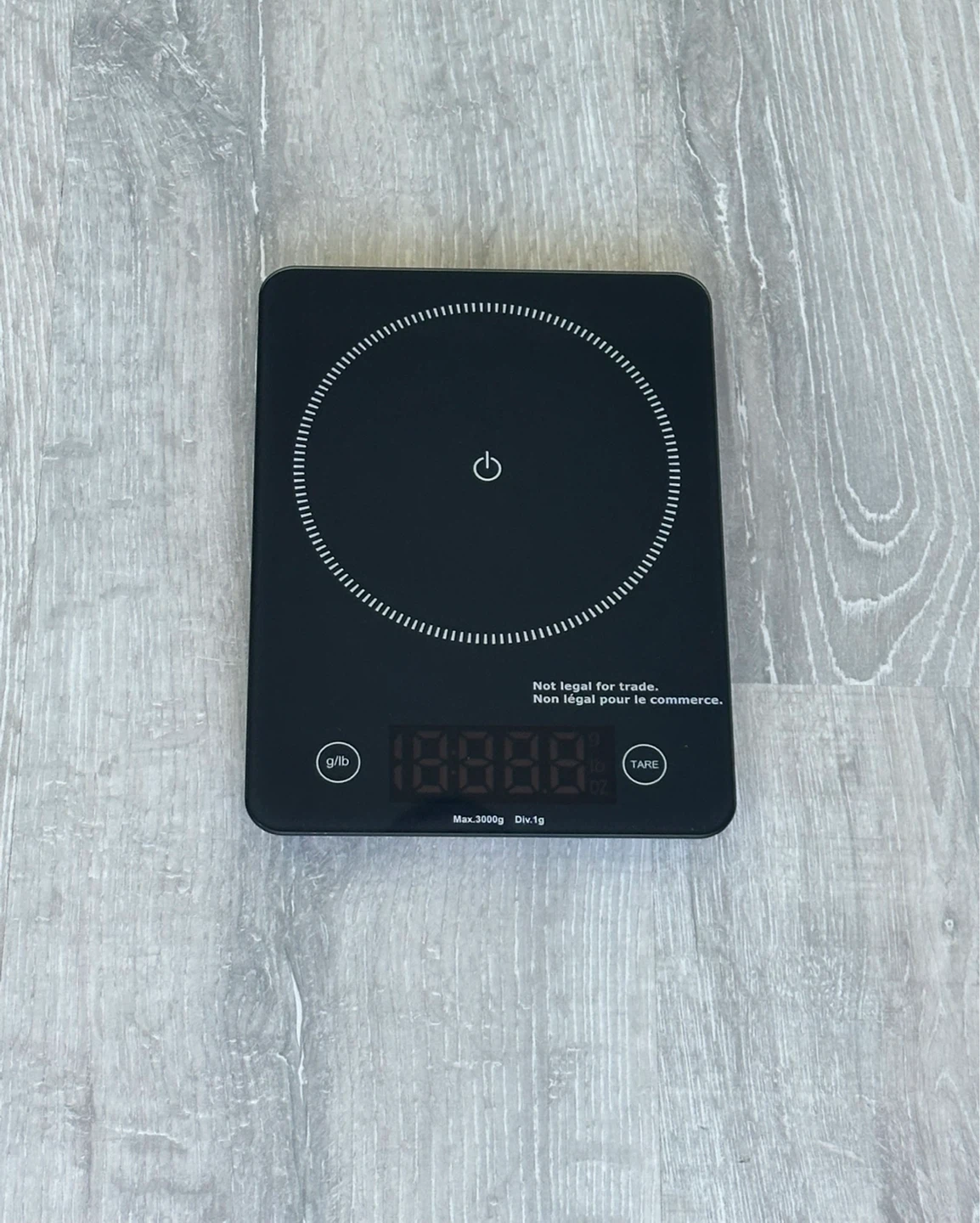 IKEA GENOMSNITT Scale - Black, 3 kg