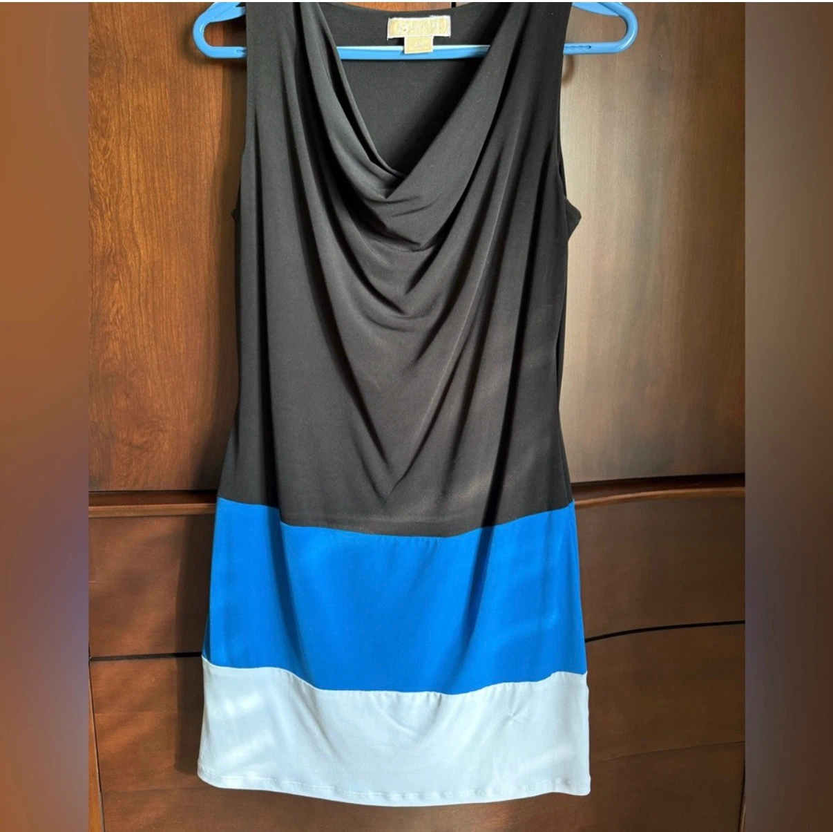 Michael Kors Cowl- Neck Colour Block Dress - photo 3