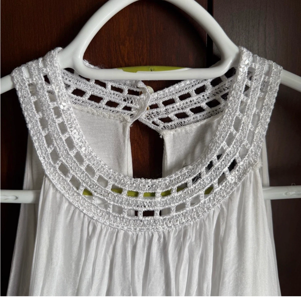 White Halter Midi Dress - photo 2