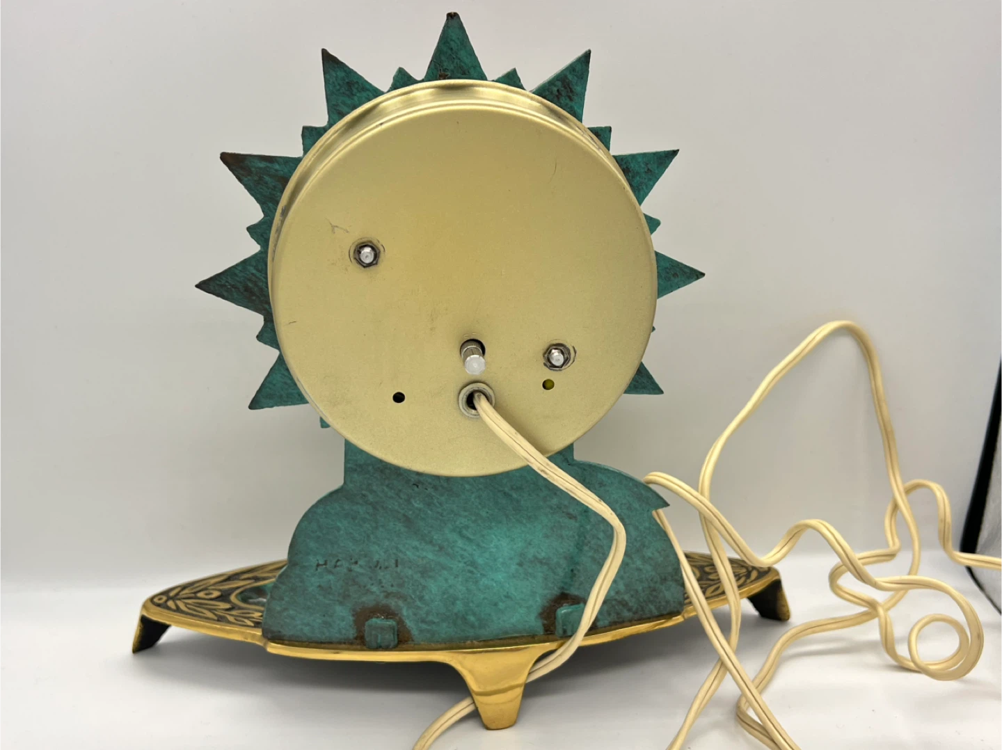 Vintage Art Deco Style Electric Clock - photo 3