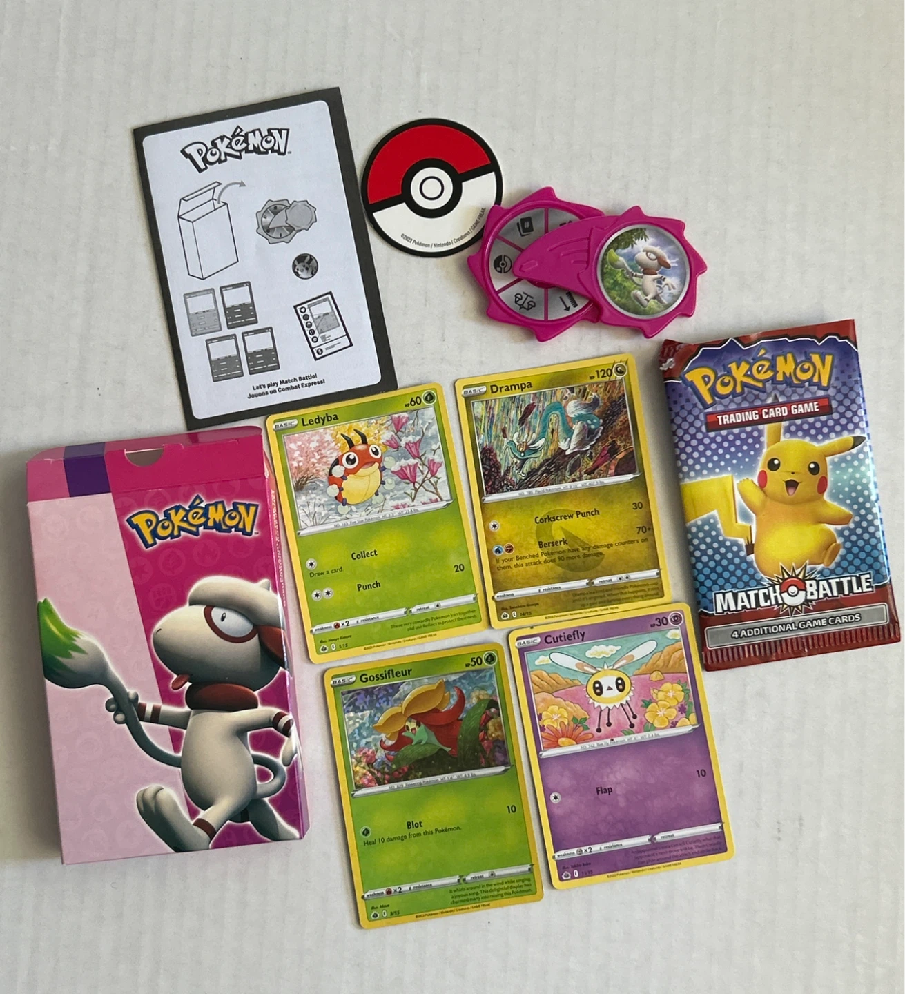 ⚽️Pokémon Trading Card Game Match Battle Pack