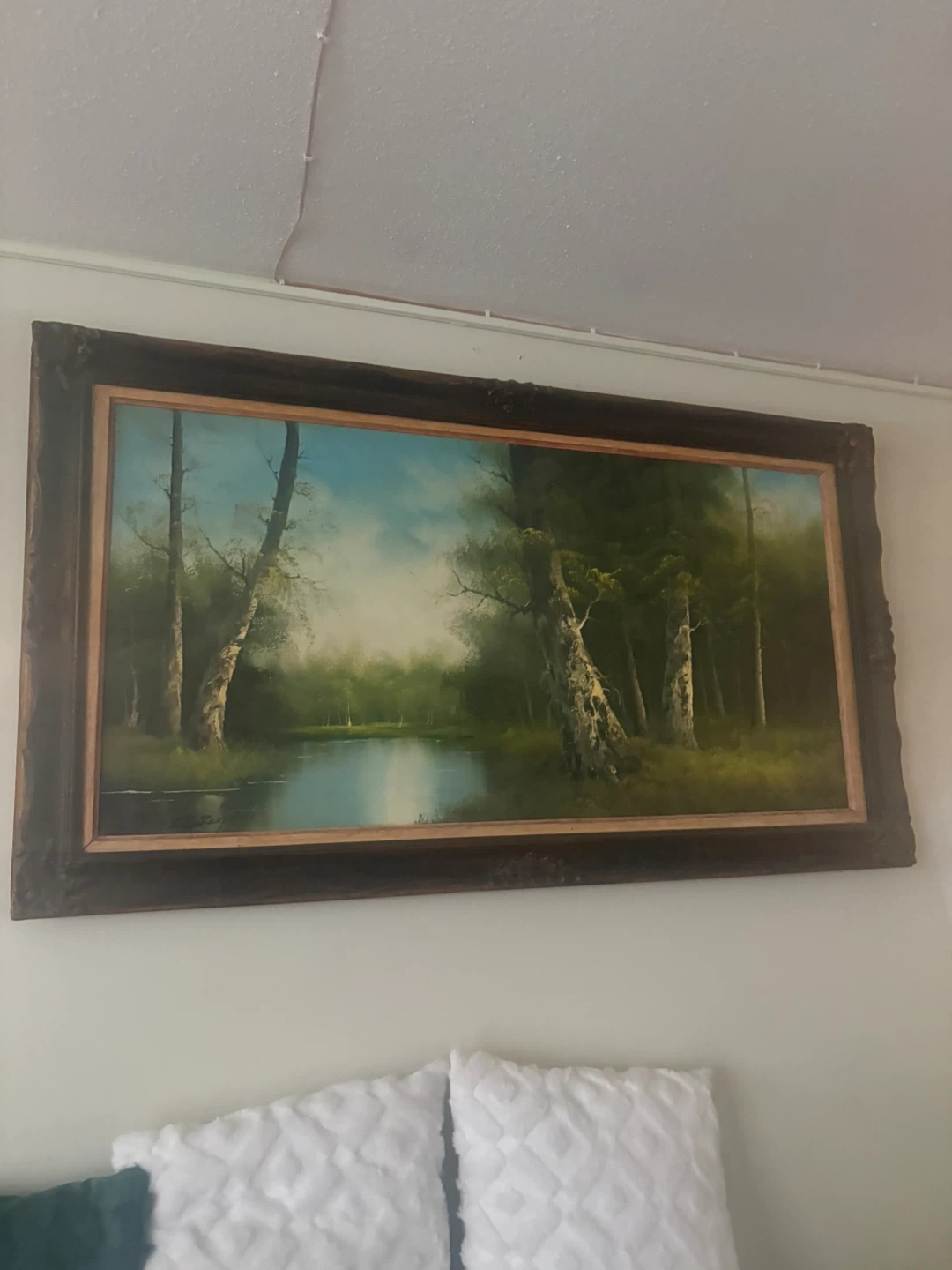 Vintage Landscape Oil Painting