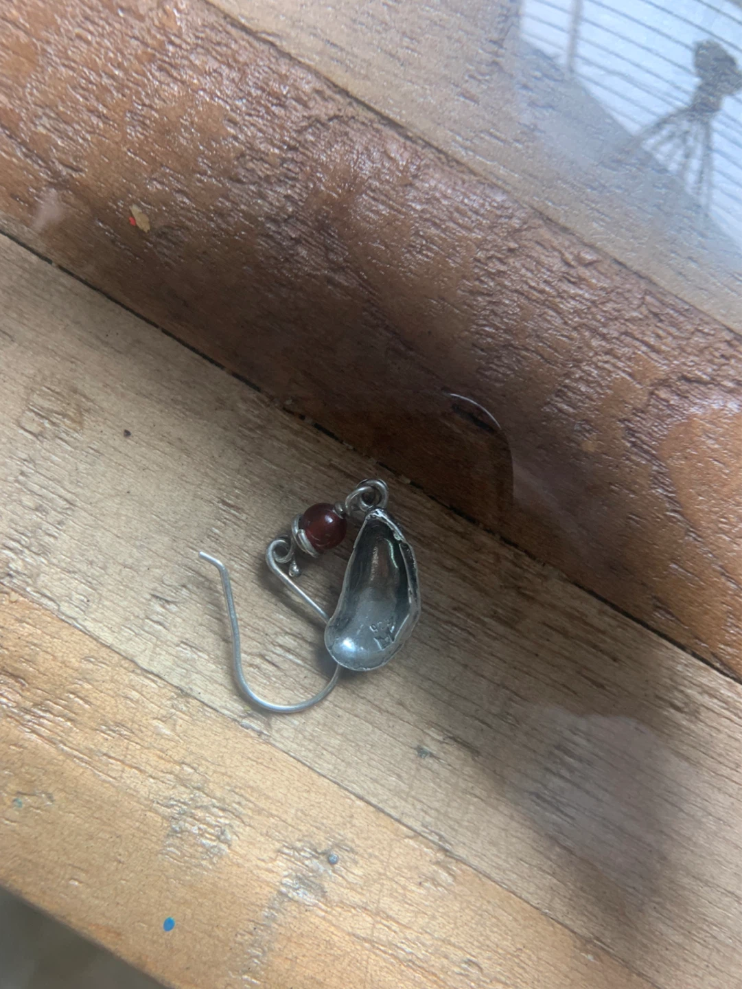 Sterling silver drop earrings - photo 2
