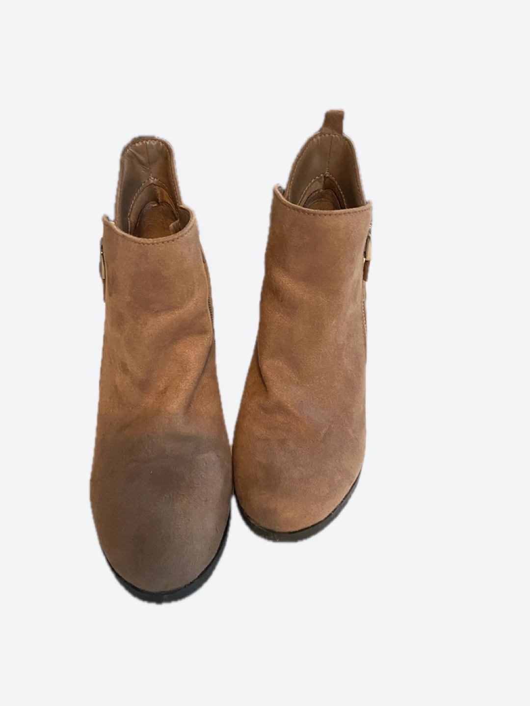 Tan Suede Ankle Boots